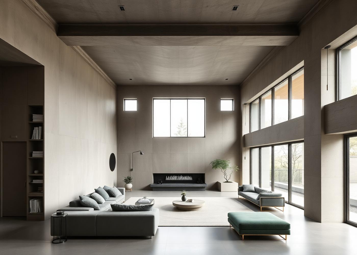 Interior contemporâneo de casa de alto padrão entregue pela Casas MAVI